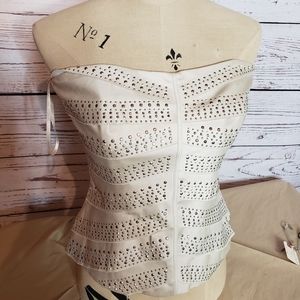 White House Black Market Strap Top